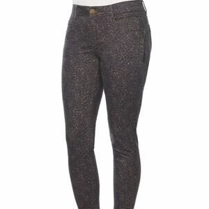 Democracy "Ab" solution Leopard Print Demin Jeans Jeggings plus size 20W New